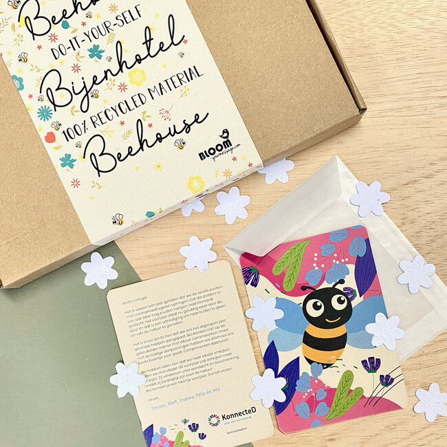 Bijenhotel bloom your message
