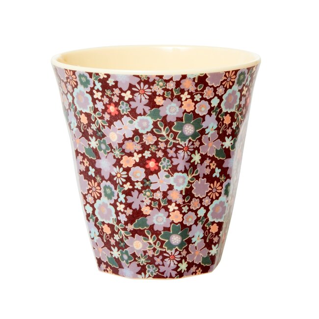 Middelgroot Melamine Beker - Meerkleurig - Fall Floral Print