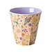 Rice Middelgroot Melamine Beker - Meerkleurig - Wild Flower Print