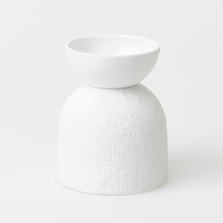 Räder Candle holder blanco