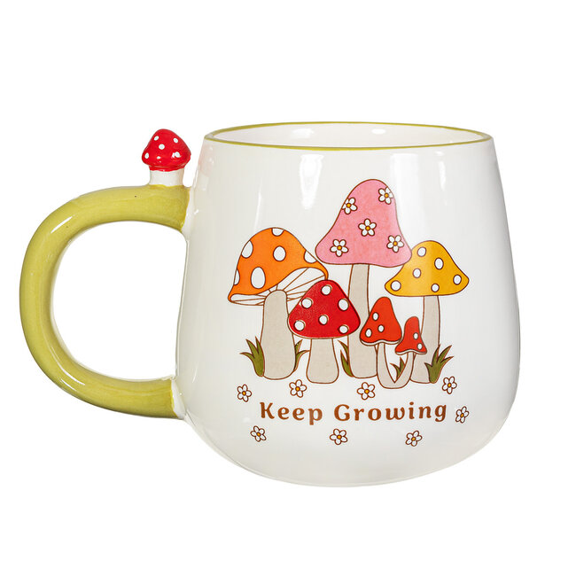 Sass & Belle Retro "Keep Growing" Mug