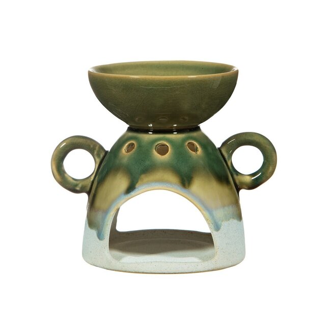 Sass & Belle Mojave glaze green Oil burner
