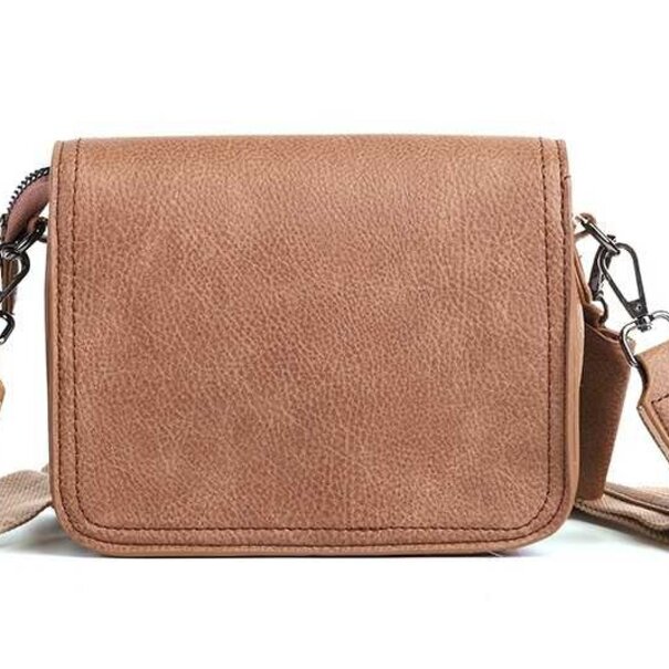 I'm DUTCH Camel schoudertasje Toulon