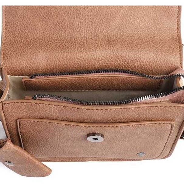 I'm DUTCH Camel schoudertasje Toulon