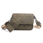 Dark green schoudertasje Toulon