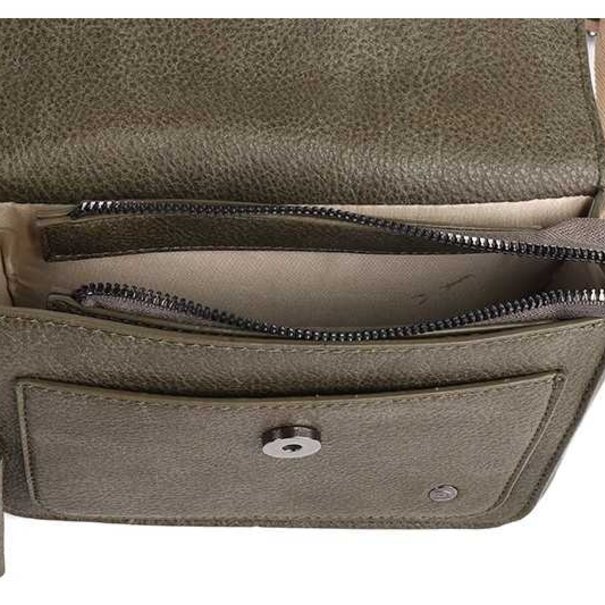 I'm DUTCH Dark green schoudertasje Toulon