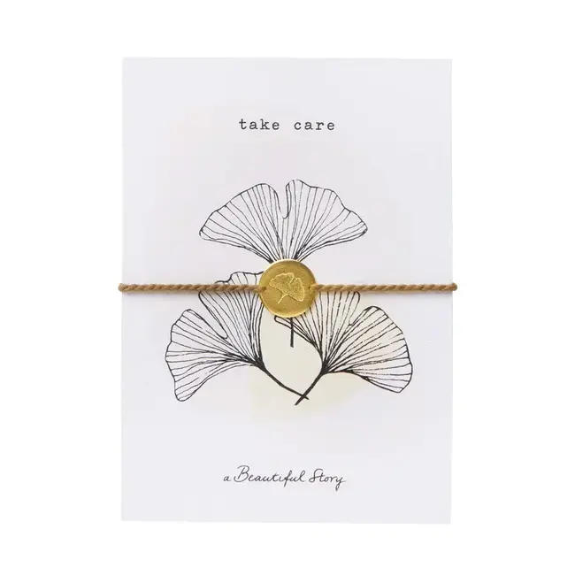 Jewelry Postcard Ginkgo
