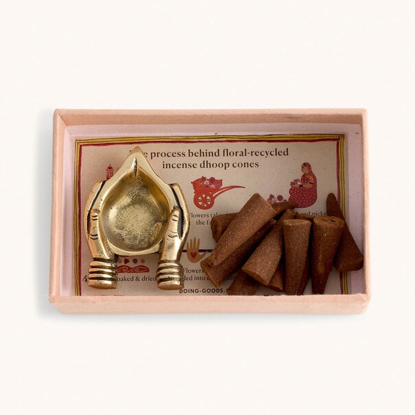 Doing goods Incense Cones Giftset Cinnamon