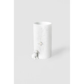 Vase Porcelaine Dog Sitting