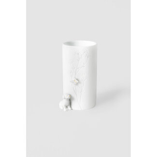 Räder Vase Porcelaine Dog Sitting