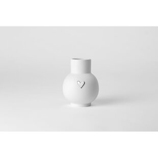 Ballvase Heart Silver