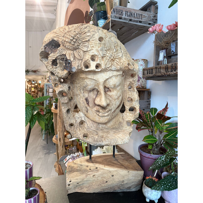 Beeld Indonesië houtsnijwerk Lon