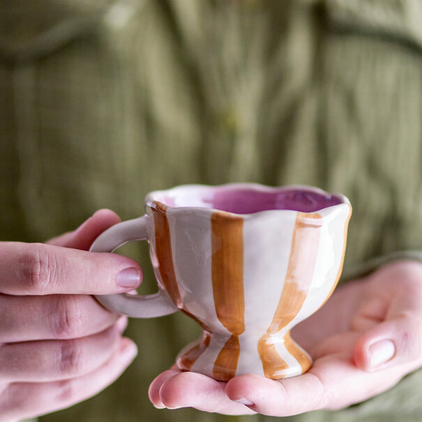 Bloomingville Willa Cup, Brown, Stoneware