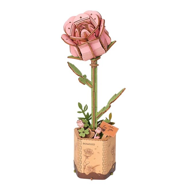 Robotime Robotime pink rose