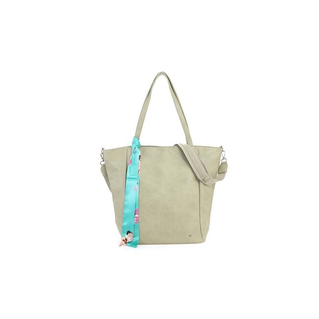 Light green shopper macon