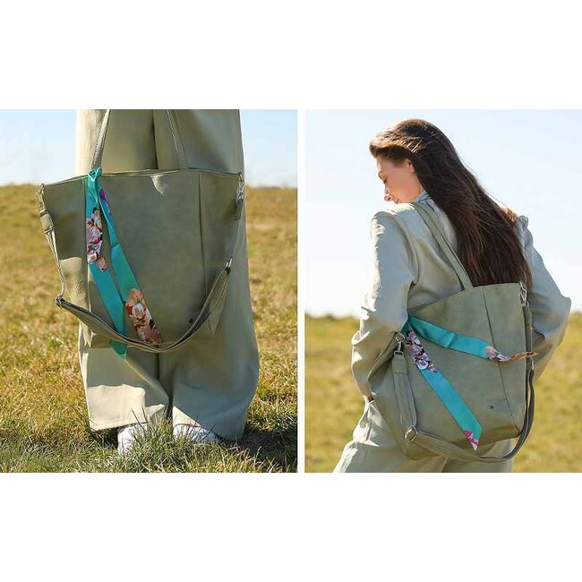 Light green shopper macon