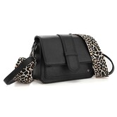 Black capri schoudertasje