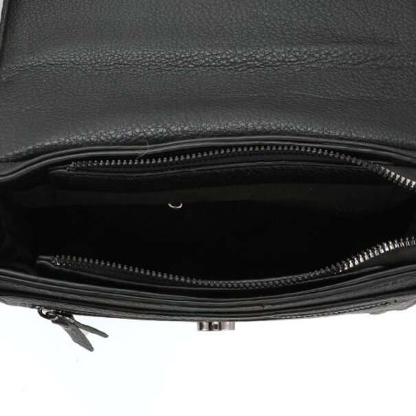 I'm DUTCH Black capri schoudertasje