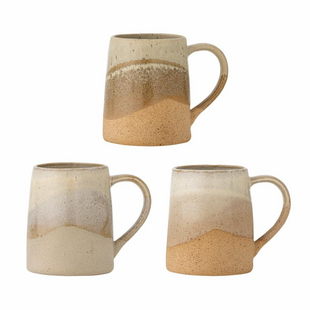 Soleia Mug, Brown, Stoneware
