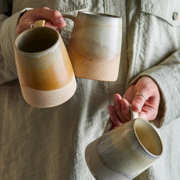 Bloomingville Soleia Mug, Brown, Stoneware