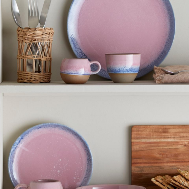 Bloomingville Paula Espresso Cup, Rose, Stoneware