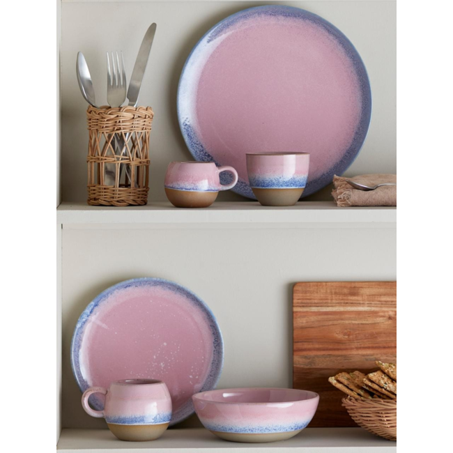 Paula Espresso Cup, Rose, Stoneware