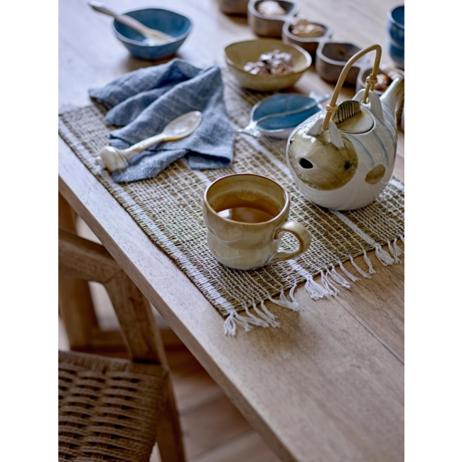 Wrenna Teapot, Grey, Stoneware