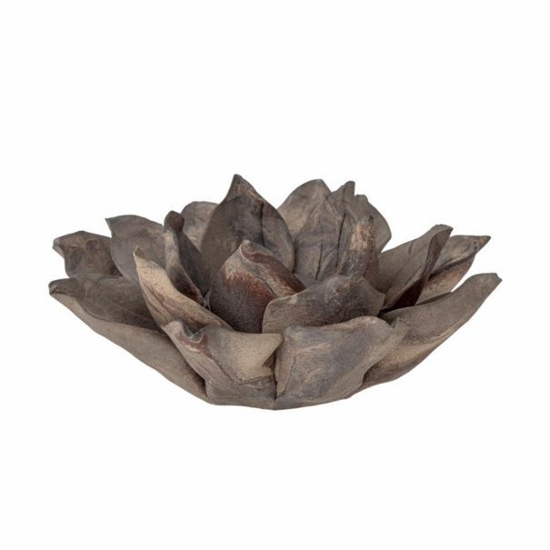 Bloomingville Eira Votive, Brown, Stoneware