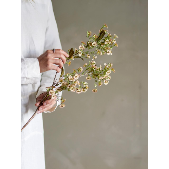 Waxflower Stem, White, Artificial Flowers