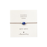 Gemstone Card Lapis Lazuli Bracelet