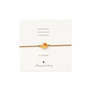 Gemstone Card Citrine Bracelet