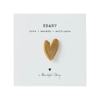 A beautiful story Brooch Heart