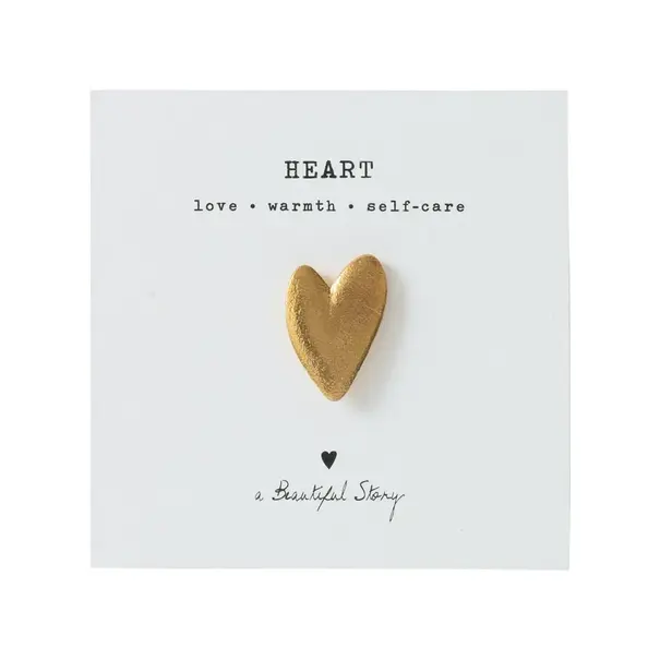 A beautiful story Brooch Heart