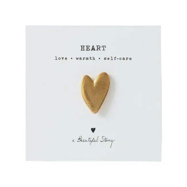 A beautiful story Brooch Heart