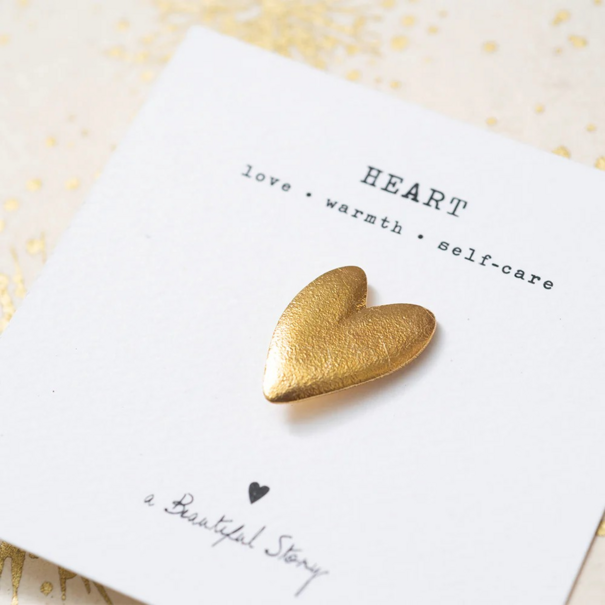 A beautiful story Brooch Heart