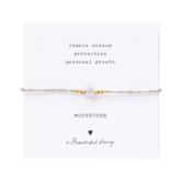 Iris Card Moonstone Bracelet