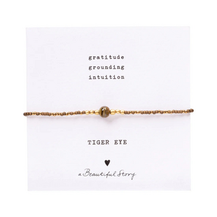 Iris Card Tiger Eye Bracelet