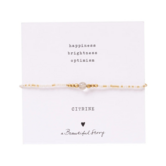 Iris Card Citrine Bracelet