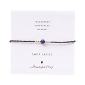 Iris Card Lapis Lazuli Bracelet