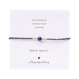 Iris Card Lapis Lazuli Bracelet