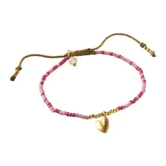 A beautiful story Dreaming Rose Quartz Bracelet