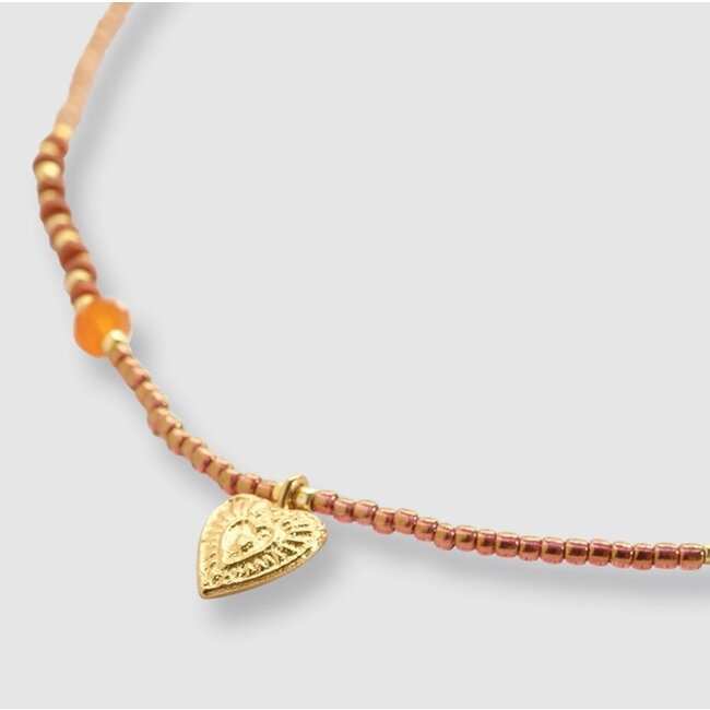 Adventurous Carnelian Necklace