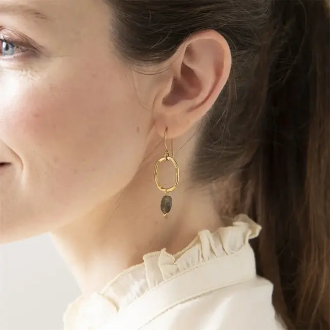 Graceful Labradorite Earrings