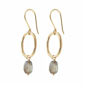 Graceful Labradorite Earrings