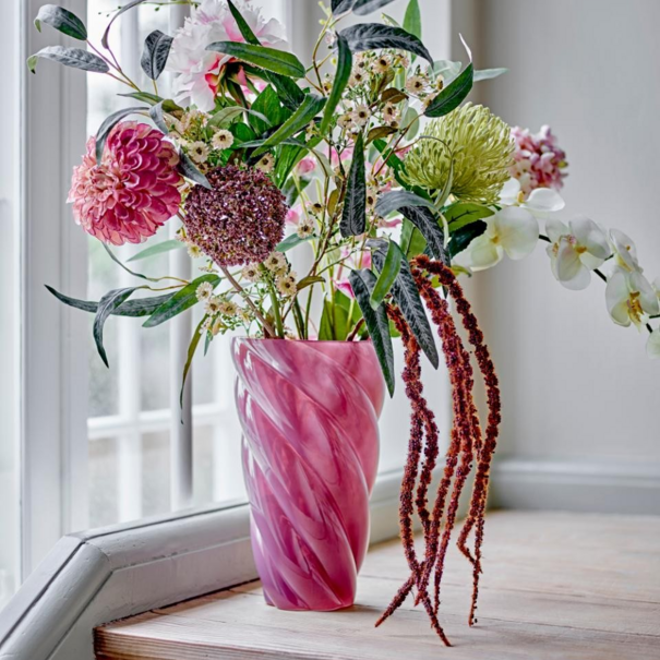 Bloomingville Chrysantemum Stem, Rose, Artificial Flowers