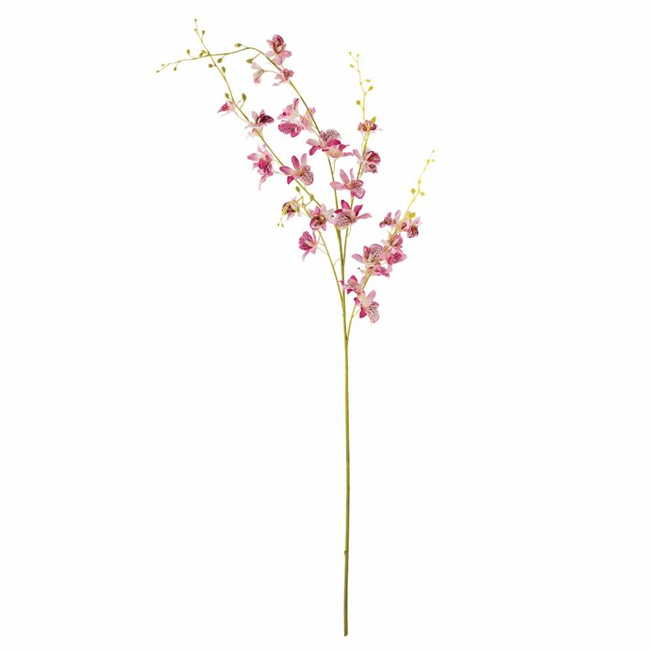 Bloomingville Orchid Stem, Rose, Artificial Flowers