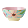 Melamine Bowl with Selma Flower Print