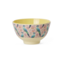 Melamine bowl exotic bird