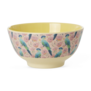 melamine bowl exotic bird
