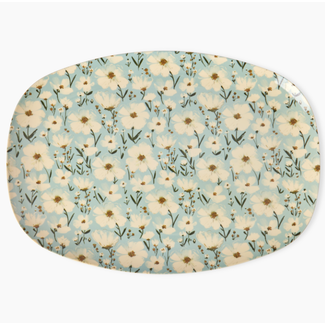 Rice Melamine rectangular Plate summer